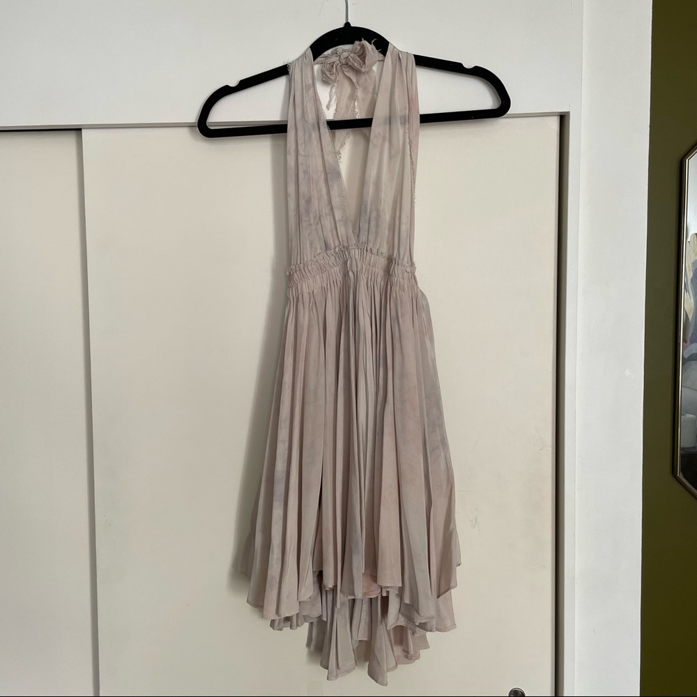 LoveShackFancy Halter Dress